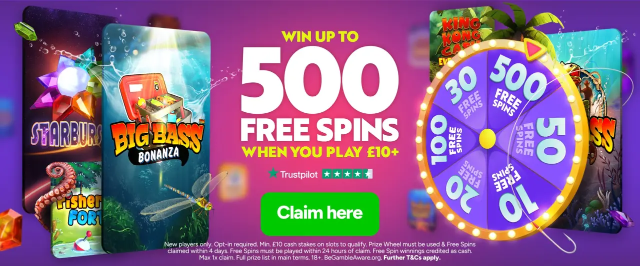 Prize Wheel Welcome Offer